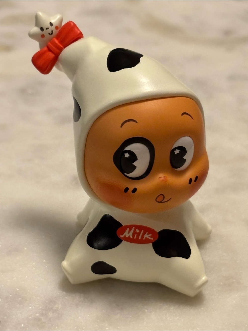 Twinkle Twinkle Milk Biscuit Figurine Toy - White and Black